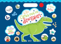 Cartea mea cu dinozauri. Colorez și decorez